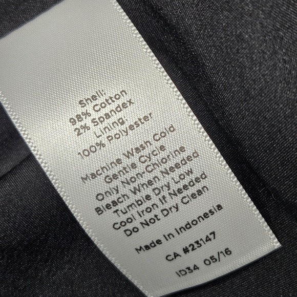 Talbots Dress Womens‎ 14P Black White Polka Dot Sleeveless Textured Midi Petite - Picture 13 of 14